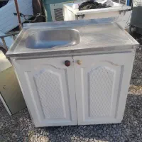 سینک ظرف شویی با کابنت ۵۰/۸۰