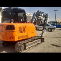 اجاره مینی بیل زنجیری همراه باپاکت وپیکور