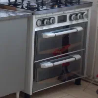 گاز داری دو کشو مجزا ،صفحه شیشه ،