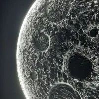 تابلو ماه|تابلو، نقاشی، عکس|کرج, شهرک فهمیده|دیوار