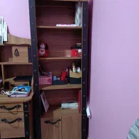 کتابخونه تمام چوب