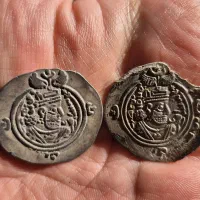 دو عدد سکه نقره اصالت دار