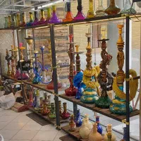 قفسه  و رگال چوب روسی بدنه فلزی رنگ مشکی