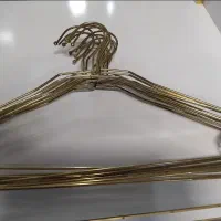 رخت آویز رگال لباس نو حلقه جوش و چوب لباسی فلزی|بندرخت و رختآویز|اصفهان, بهار آزادی|دیوار