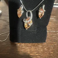 گردنبند و گوشواره نقره ایتالیا|بدلیجات|تهران, قیطریه|دیوار