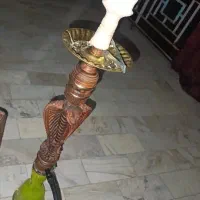 .قلیون چوبی دوسیب طرح مار .|کلکسیون و سرگرمی|شهریار, شهریار|دیوار