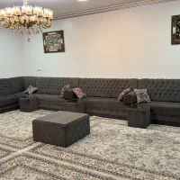 مبلمان خلیجی سلطنتی تمیزشیک پارچه نانوقیمت استثنای|مبلمان خانگی و میز عسلی|اهواز, زرگان|دیوار