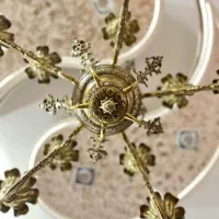 برنز|لوستر و چراغ آویز|اراک, |دیوار