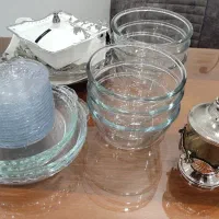 ظرف چینی و بلوری سالم