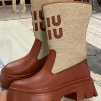 کفش نیمبوت نیم بوت پوتین مارک میو میو زنانه|کیف، کفش، کمربند|تهران, جوادیه|دیوار