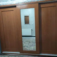 کمد تمام چوب ریلی