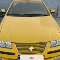 تاکسی سمند ef7 دوگانه شرکت خط کمربندی مرودشت|خودرو سواری و وانت|مرودشت, تامین اجتماعی‎|دیوار