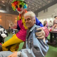 سیلورمن دلقک عروسک مرد نقره ای