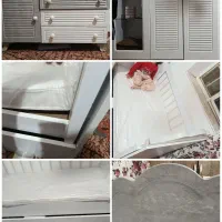 تخت تاشو وکمدکودک و نوجوان