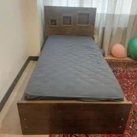 تخت یک نفره بدون تشک