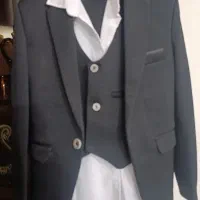 کت شلوار و بلوز سفید