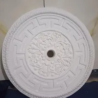گچبری دور لامپی.