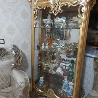 بوفه سلطنتی طلایی رنگ|بوفه، ویترین، کنسول|شیراز, دارالرحمه|دیوار