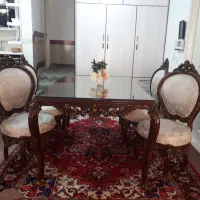 میز نهار خوری تمام راش نو