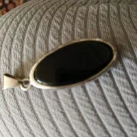 نقره آویز با سنگ اصل شوه|کلکسیون اشیاء عتیقه|سلماس, |دیوار