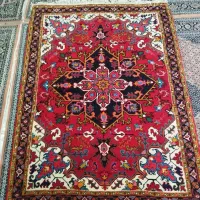 یک جفت فرش دستبافت نقشه صمد خانی|فرش|هریس, |دیوار