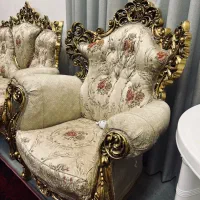 مبلمان سلطنتی ۹نفره چوب راش
