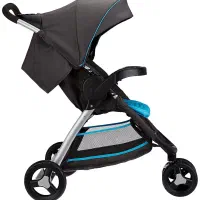 کالسکه تک آبی طوسی سه چرخ گراکو GRACO مدل Fast Act|کالسکه و لوازم جانبی|اهواز, گلستان|دیوار