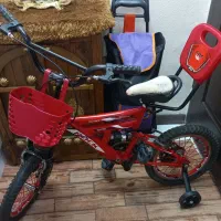 دوچرخه ۱۶ کمک فنر دار خارجی در حد نو|دوچرخه، اسکیت، اسکوتر|هشتگرد, شهرک گلها|دیوار