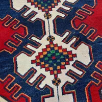 یک جفت کناره دستباف شاهسوند ۱در۳متر|فرش|دورود, |دیوار