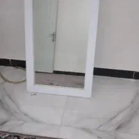 آینه قدی سفید تمیز نو نو