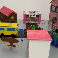 ساخت کاردستی وماکت برای مدارس ودانش اموزان