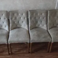 چهارعدد صندلی ناهار خوری ترک جنس قدیم باکیفیت