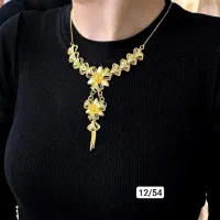 گردنبند نقره طرح پنجشیر کاملا مشابه طلا