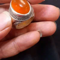 انگشتر عقیق شفاف