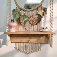 آینه مکرومه|آینه|یاسوج, |دیوار