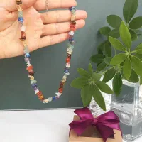 گردنبند سنگ آمیتیست طبیعی معدنی|بدلیجات|اصفهان, بهار آزادی|دیوار