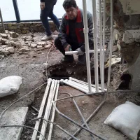 لوله کشی تشخیص ترکیدگی رفع نم وچکه