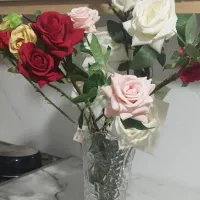 گل و گلدان خارجی. کریستال گل خورشیدی