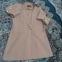 مانتو کتی رنگ کالباسی