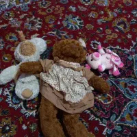 عروسک ۳عدد وگوی موزیکال شیشه ای