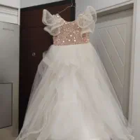 لباس عروس دخترانه مجلسی