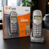 تلفن بی‌سیم دیجیتال E-Com 6800L جعبه‌دار