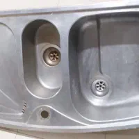 سینک استیل سایز ۵۰×۱۰۰ توکار