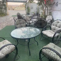 میز و صندلی کافه باغ
