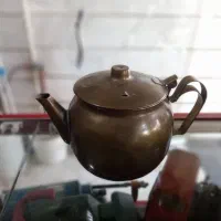سماور گازی برنجی قدیمی و آنتیک- ۶ لیتری و درحدنو|سماور، چای‌ساز، قهوه‌ساز|کرج, حسین‌آباد|دیوار
