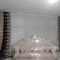 پرده ی کلاسیک (سلطنتی) همراه با یالون