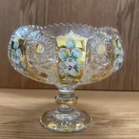 ظرف پایه دار کریستال