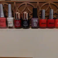 ۱۴ عدد لاک ناخن در حد نو