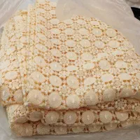 پارچه گیپور نباتی