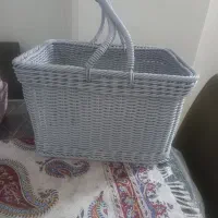 سبد حصیری کار دست نونو|صنایع دستی و سایر لوازم تزئینی|تهران, امامت|دیوار